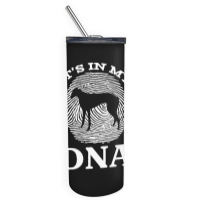 Hortaya T  Shirt Hortaya Borzaya It`s In My D N A Fingerprint Hortaya Skinny Tumbler | Artistshot