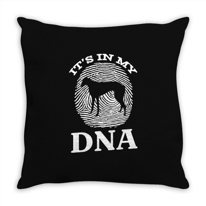 Hortaya T  Shirt Hortaya Borzaya It`s In My D N A Fingerprint Hortaya Throw Pillow by cabotageevolve | Artistshot