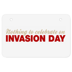 invasion day meme ATV License Plate | Artistshot