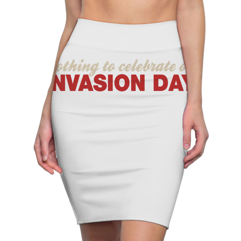 Invasion Day Meme Pencil Skirts | Artistshot