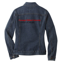 Carnegie Mellon School Of Music Ladies Denim Jacket | Artistshot