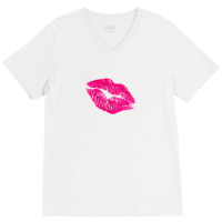 Kiss V-neck Tee | Artistshot