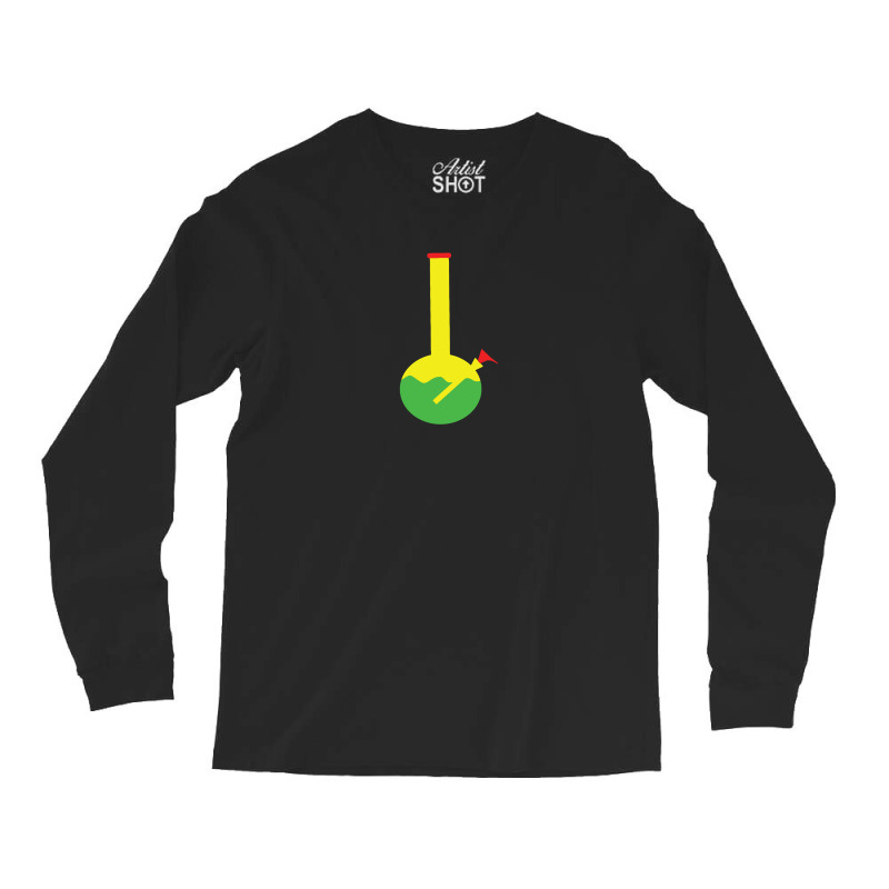 Rasta Bong Water Pipe Slide Insert Stem Filtered Long Sleeve Shirts | Artistshot