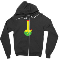 Rasta Bong Water Pipe Slide Insert Stem Filtered Zipper Hoodie | Artistshot