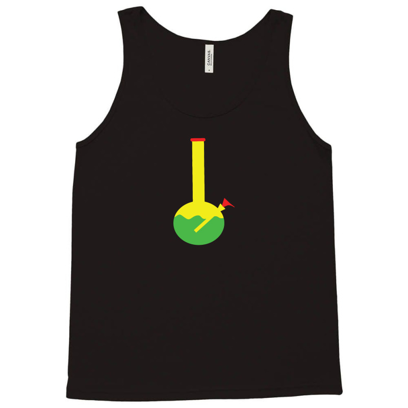 Rasta Bong Water Pipe Slide Insert Stem Filtered Tank Top | Artistshot