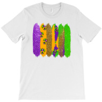 Mardi Gras Brushstrokes T-shirt | Artistshot