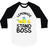 Lemonade Stand Boss Lemon Juice Gift 3/4 Sleeve Shirt | Artistshot