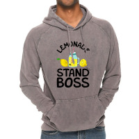 Lemonade Stand Boss Lemon Juice Gift Vintage Hoodie | Artistshot