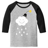 Smiling Raincloud T Shirt Youth 3/4 Sleeve | Artistshot