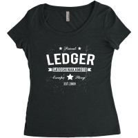 Private Ledger Blockchain Satoshi Btc Design Women's Triblend Scoop T-shirt | Artistshot