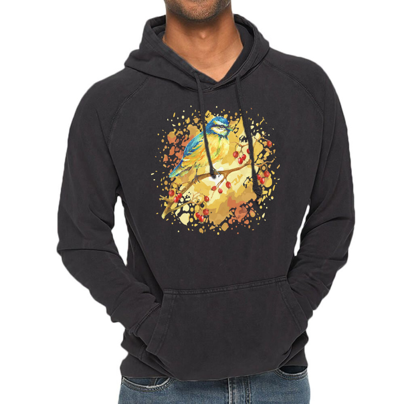 Birds Illustration T  Shirtbird T  Shirt (41) Vintage Hoodie | Artistshot