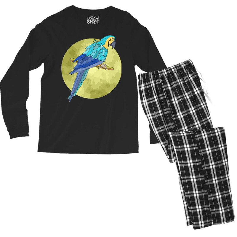 Birds Illustration T  Shirtbird T  Shirt (46) Men's Long Sleeve Pajama Set | Artistshot