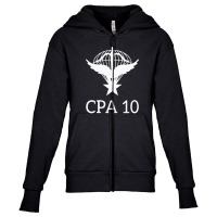 Sweat Cpa 10 Macron Youth Zipper Hoodie | Artistshot