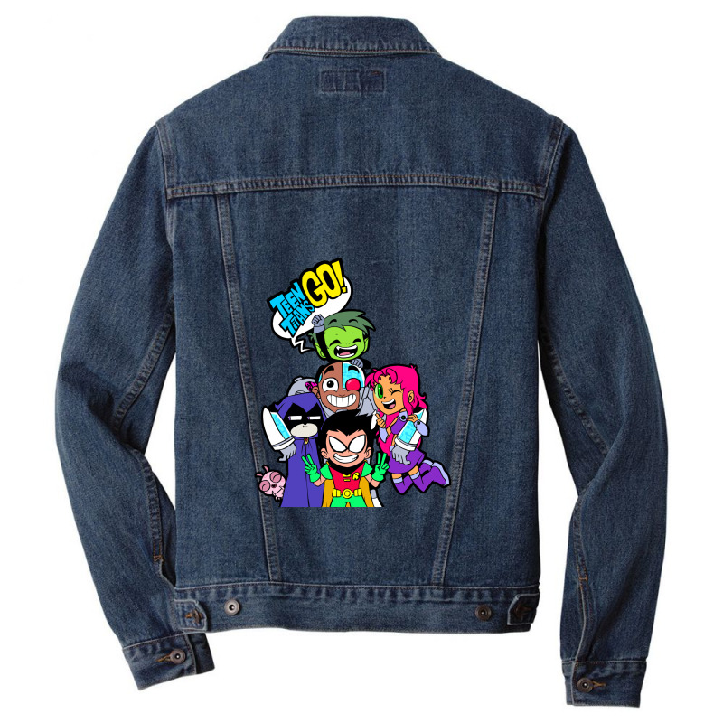 Arella Raven Robin Titans Men Denim Jacket | Artistshot