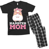 Hamster Guinea Pig Mom Chubby Kawaii Pet Animal Women478 Hamsters Men's T-shirt Pajama Set | Artistshot