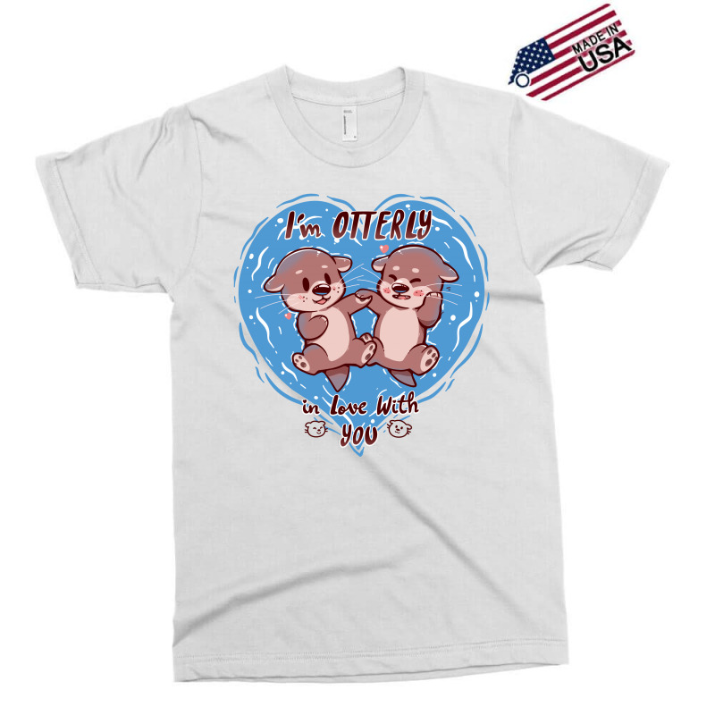 Otterly In Love Exclusive T-shirt | Artistshot