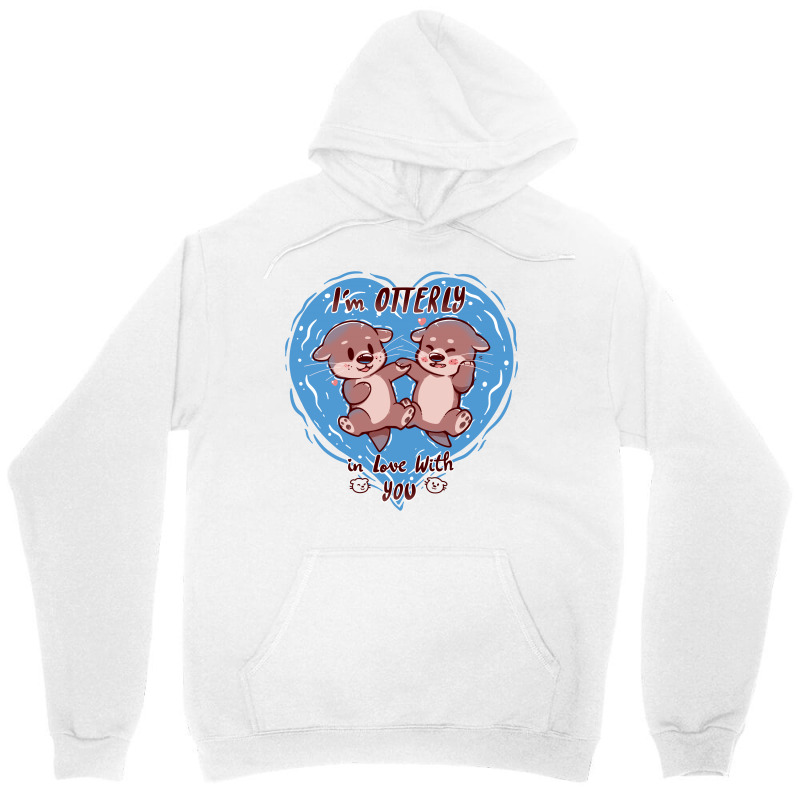 Otterly In Love Unisex Hoodie | Artistshot