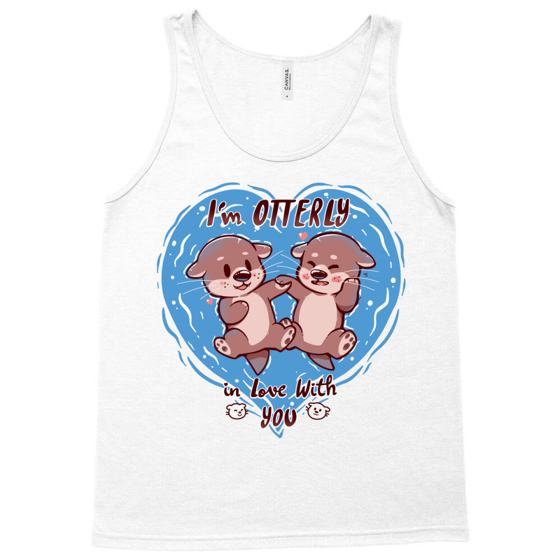 Otterly In Love Tank Top | Artistshot