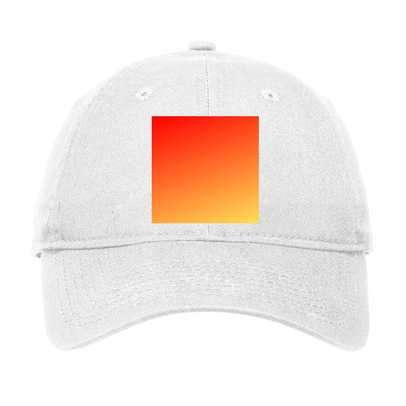 Yellow Orange Glitter Gradient Background Adjustable Cap by American choice | Artistshot