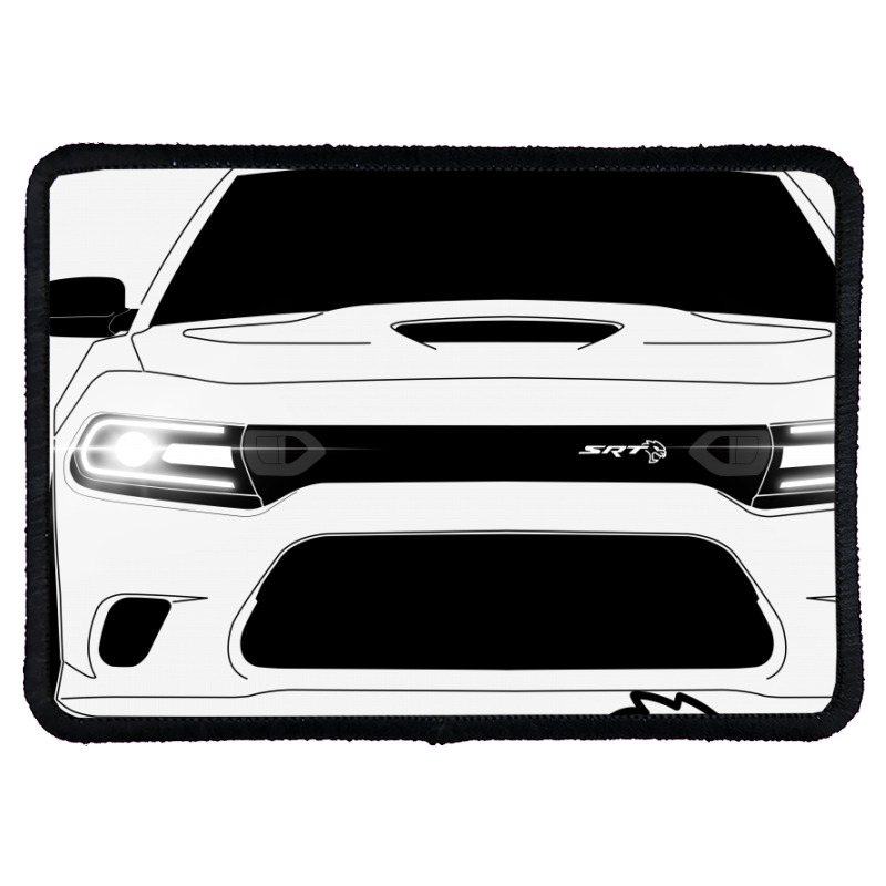 Charger Srt Hellcat Rectangle Patch. By Artistshot