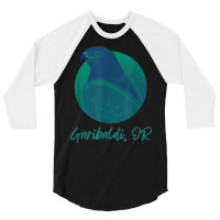 Garibaldi Or Osprey Sea Green Raptor Ocean Bird T Shirt 3/4 Sleeve Shirt | Artistshot