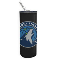 The-minnesota-timberwolves-pen Skinny Tumbler | Artistshot