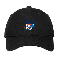 The-oklahoma-city-thunder-pen Adjustable Cap | Artistshot