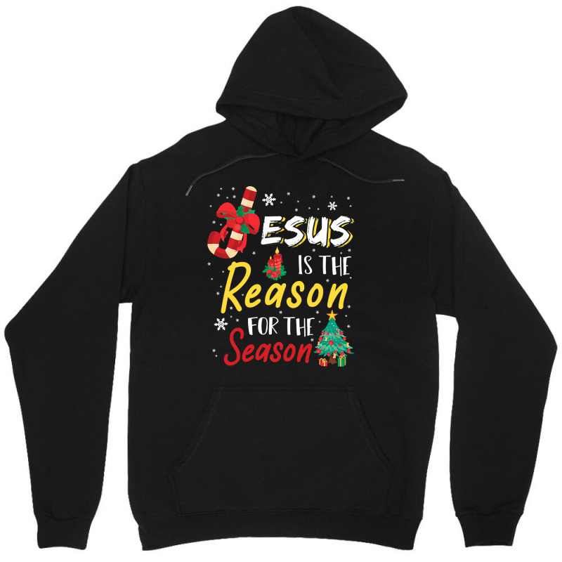 Jesus Christ Christian Jesus Is The Reason For The Season Festive 19 B Unisex Hoodie by leomo | Artistshot