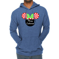 Mint Christmas Ears Lightweight Hoodie | Artistshot