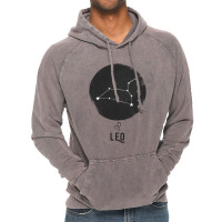 Minimal Leo Zodiac Sign Vintage Hoodie | Artistshot