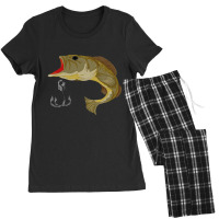 Fishing T  Shirt Angling Fish Funny Fisherman Angle Fishing T  Shirt Women's Pajamas Set | Artistshot