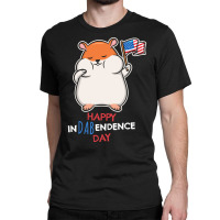 Independence Day T  Shirt Funny Dabbing Hamster 4th July Independence Classic T-shirt | Artistshot