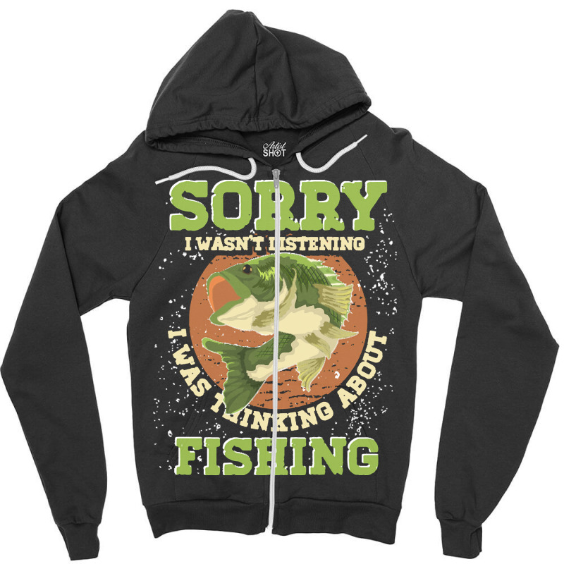 Fishing T  Shirt Angling Hobby Funny Fisherman Angle Fish Fishing T  S Zipper Hoodie | Artistshot