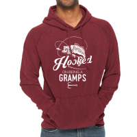 Hooked On Being A Gramps Vintage Hoodie | Artistshot