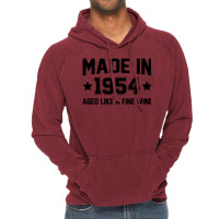 Made In 1954 Aged Like A Fine Wine Vintage Hoodie | Artistshot