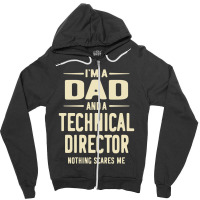 Technical Director Gift Funny Job Title Profession Birthday Idea Zipper Hoodie | Artistshot