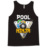 Cute Pocket Billiards Lover Ball Billiard Players Pool Ninja T Shirt Tank Top | Artistshot