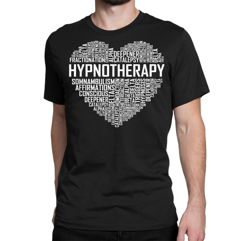 Hypnotherapy Heart Hypnotherapist Graduation T Shirt Classic T-shirt by ZaraeTrullinger | Artistshot