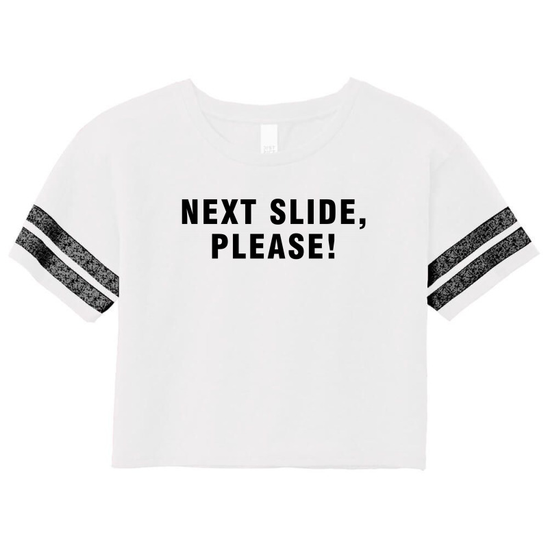 Next Slide Please Scorecard Crop Tee | Artistshot