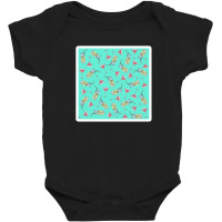 Modern Black And White Drawn Floral Collage 17172403 Baby Bodysuit | Artistshot