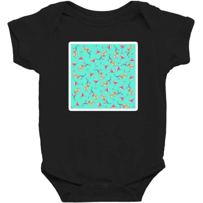 Modern Black And White Drawn Floral Collage 17172403 Baby Bodysuit by Sri66 | Artistshot