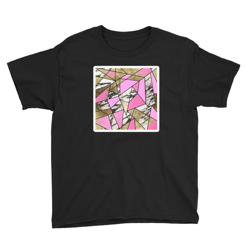 Modern Hand Drawn Black White Geometric Shapes 21264507 Youth Tee by Sri66 | Artistshot