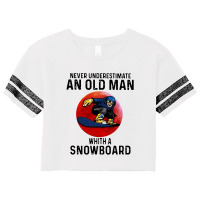 Snowboard Man Scorecard Crop Tee | Artistshot