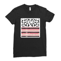 Modern Sparkly Faux Glitter Geometric Triangles 19221820 Ladies Fitted T-shirt | Artistshot