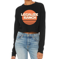 Legalize Ranch Cropped Sweater | Artistshot