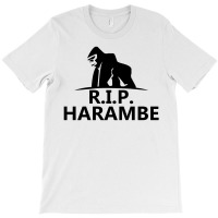 Harambe Rip T-shirt | Artistshot