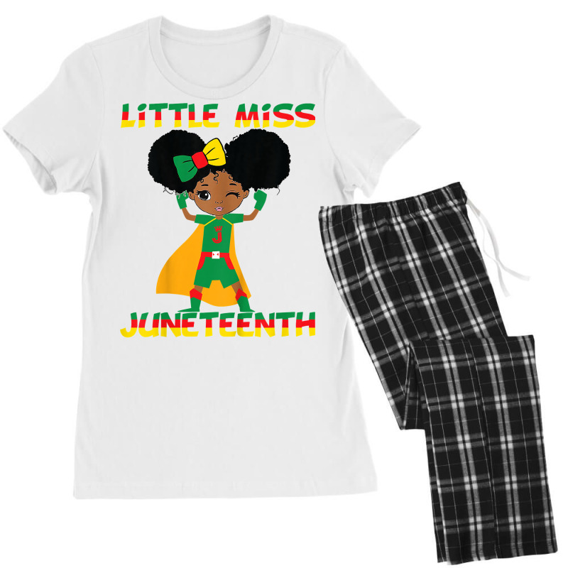 Black Girl, Women Shirt Little Miss Juneteenth Girl Toddler Black