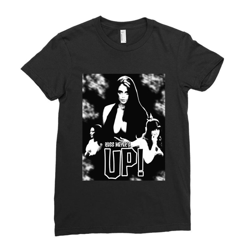 Up Ladies Fitted T-Shirt by WuzzTees | Artistshot