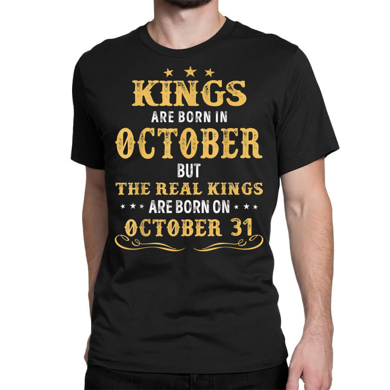 kings are born in october shirt