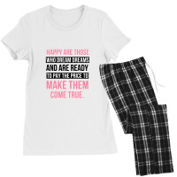 Dream Happy Are Those Who Dream Women's Pajamas Set | Artistshot